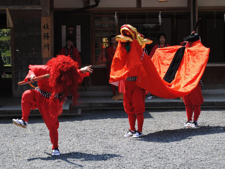 麒麟獅子の保存継承