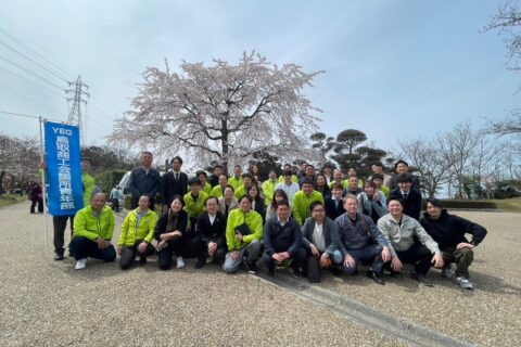 因幡千本桜「桜の園」花見昼食会を開催しました。