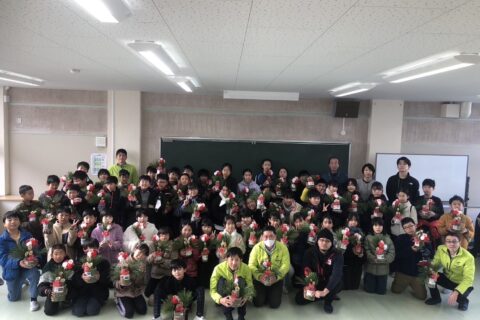 ミニチュア門松ワークショップを開催しました