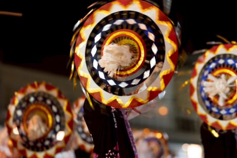 第61回 鳥取しゃんしゃん祭り 一斉傘踊りへ参画しました。