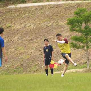 奥平君、大きく前方へフィード！！！